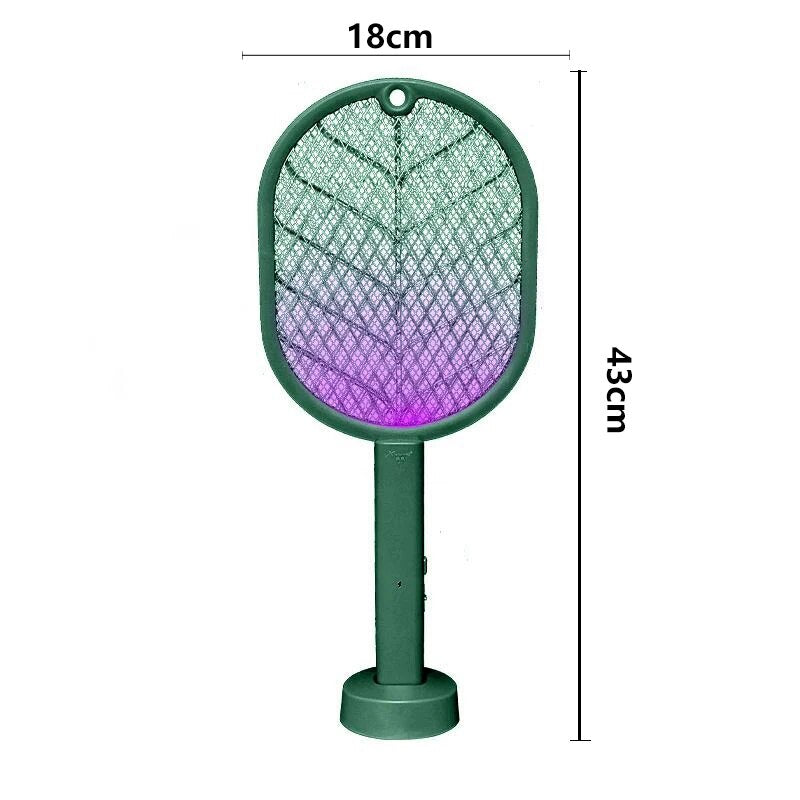 2-in-1 Rechargeable Bug Zapper Racket & Lamp