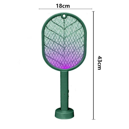 2-in-1 Rechargeable Bug Zapper Racket & Lamp