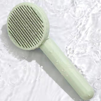 Self-Cleaning Slicker Brush for Cats & Dogs