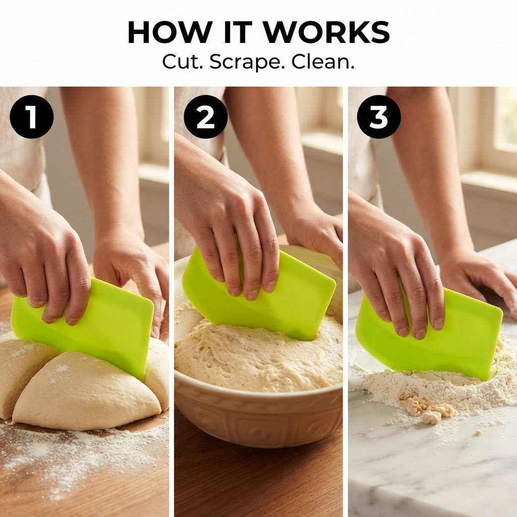 Dough Scraper - How it works