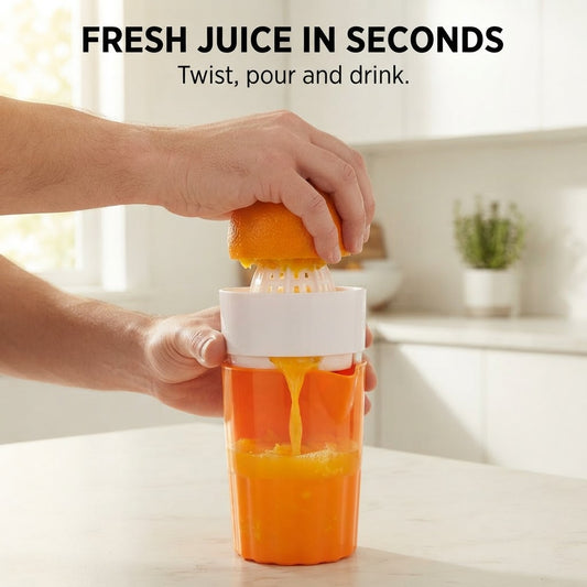 Manual Citrus Juicer Cup - Fresh juice in seconds