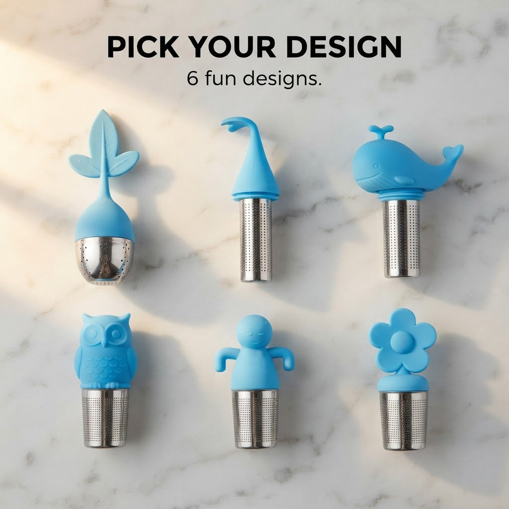 Silicone Tea Infuser - Pick your design