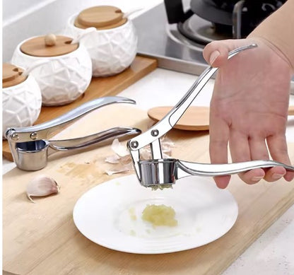 Stainless Steel Garlic Press
