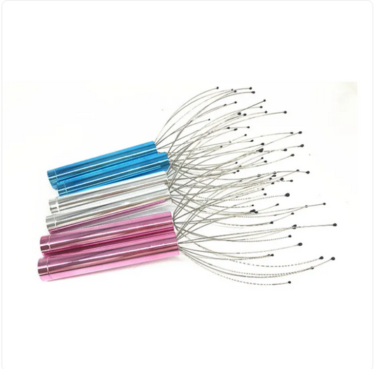 Electric Scalp Massager - 8-Claw Vibration Head Massager