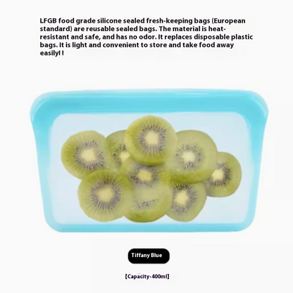 Reusable Silicone Food Storage Bag
