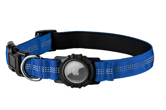 Reflective AirTag Dog Collar