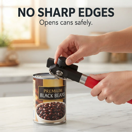 Smooth Edge Can Opener - No sharp edges