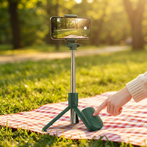 Bluetooth Selfie Stick Tripod with Remote