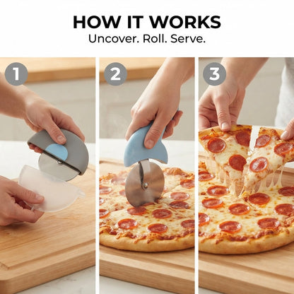 Pizza Cutter Wheel - How it works