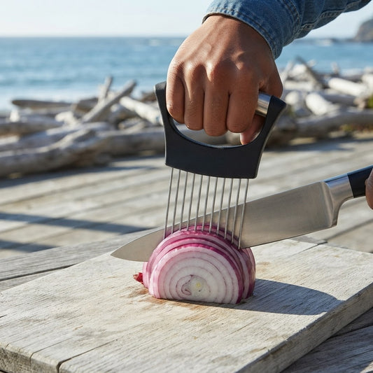 Onion Holder & Slicing Guide