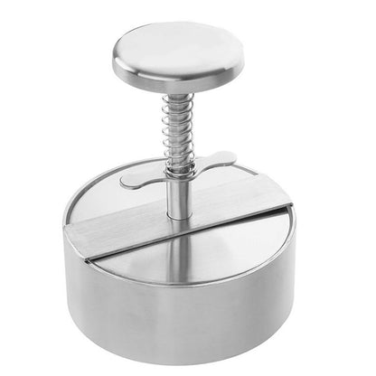 Stainless Steel Burger Press