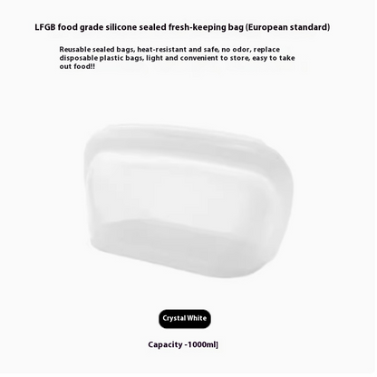 Reusable Silicone Food Storage Bag