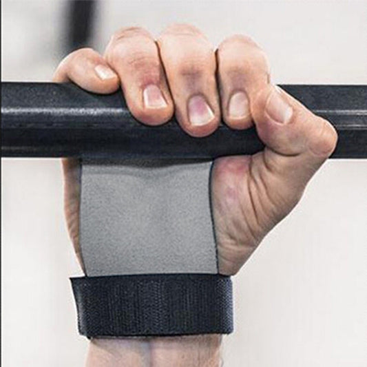 Leather Weightlifting Hand Grips (Pair)