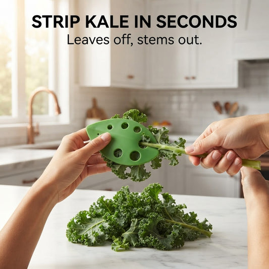 Herb Stripper Tool - Strip kale in seconds