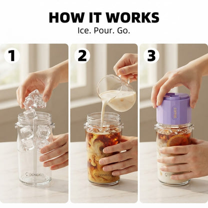 Cold Brew Coffee Cup - How it works