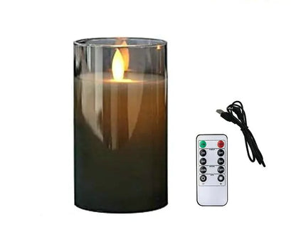 Rechargeable Flameless LED Candles (Set of 3)