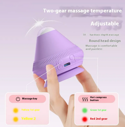 Electric Vibrating Massage Ball with Heat