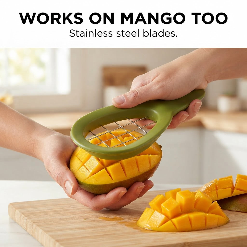 Fruit Peeler & Cutter - Works on mango too
