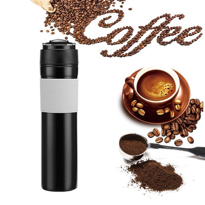 Portable French Press Coffee Bottle
