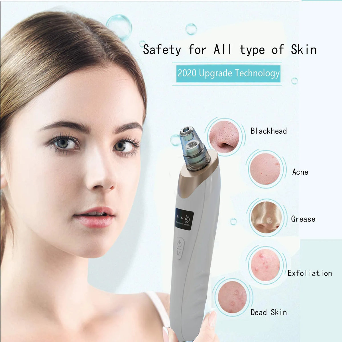 Electric Blackhead Remover - Pore Vacuum