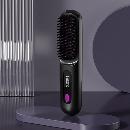 Cordless 2-in-1 Hair Straightener & Curler