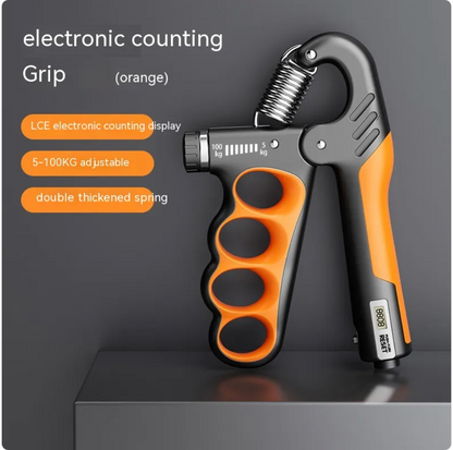 Adjustable Grip Strengthener with Rep Counter