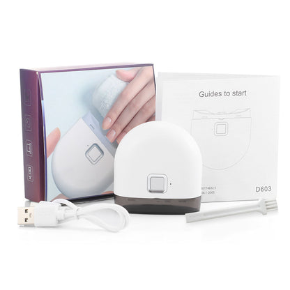Automatic Electric Nail Clipper with LED Light