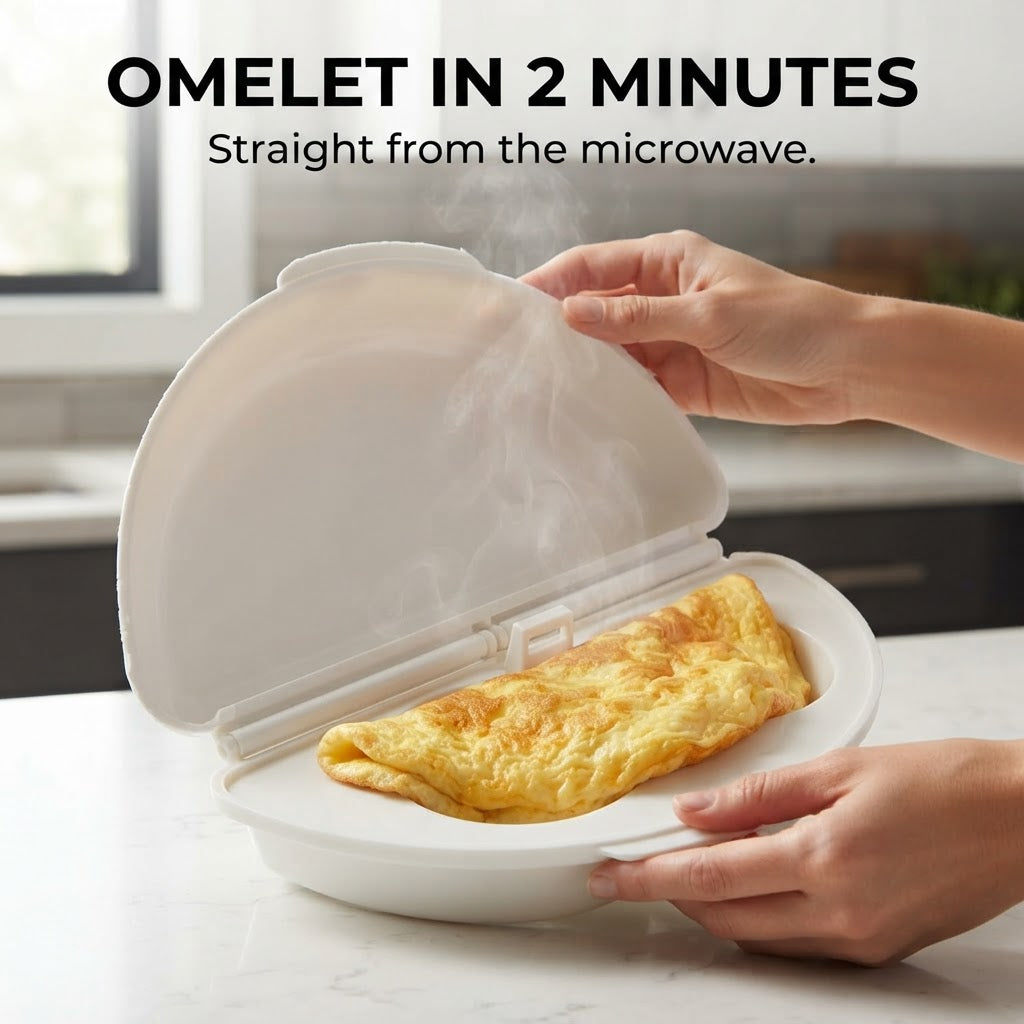 Microwave Egg Cooker - Omelet in 2 minutes