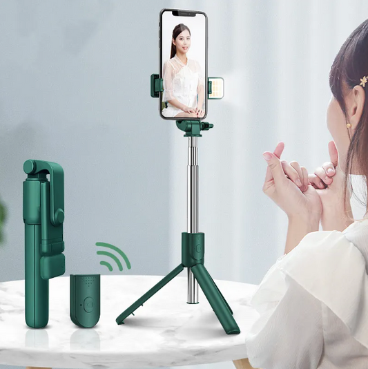Bluetooth Selfie Stick Tripod with Remote