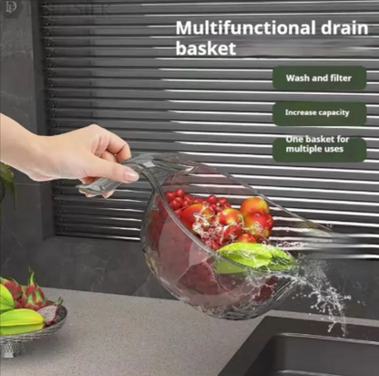 3-in-1 Rice Washer & Drain Basket