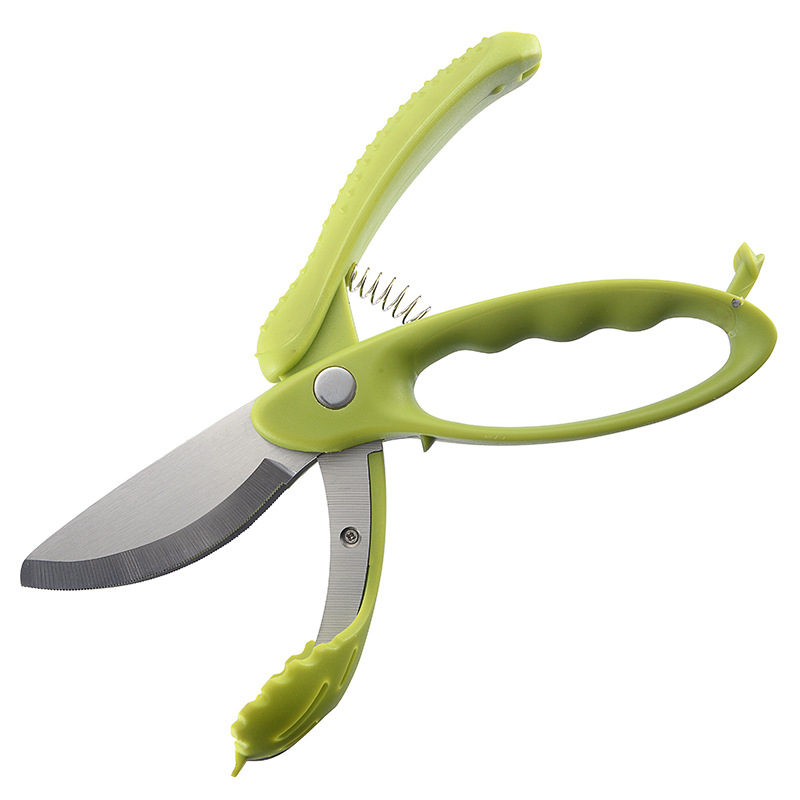 Salad Chopper Scissors - Chop Right in the Bowl