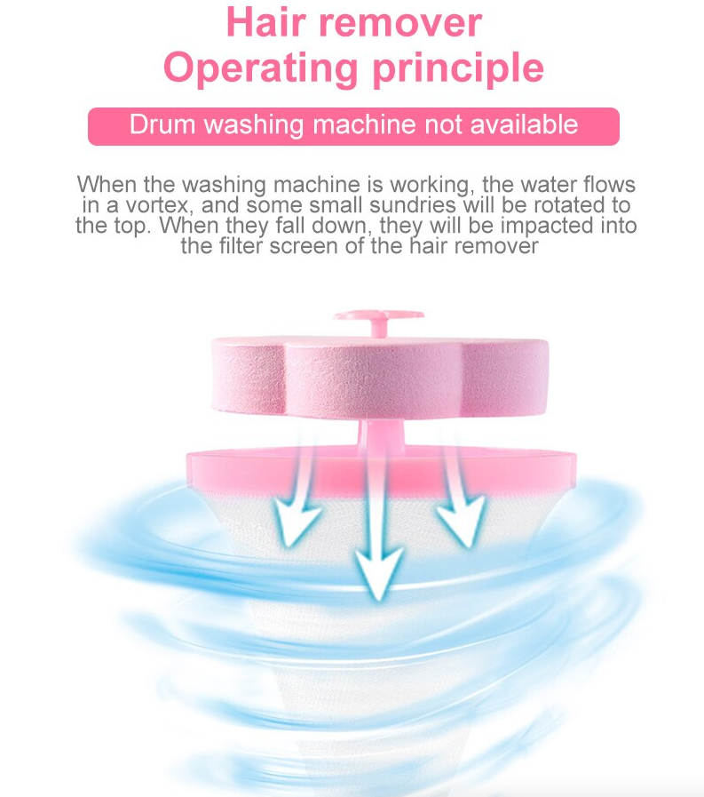 Floating Pet Hair Catcher for Washing Machine (2-Pack)
