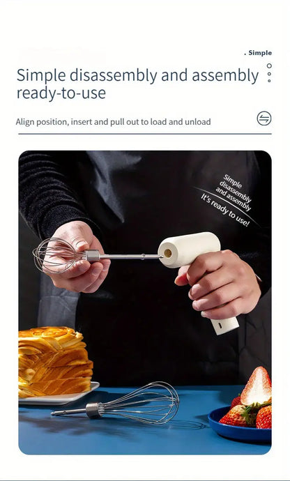 Cordless Rechargeable Hand Mixer