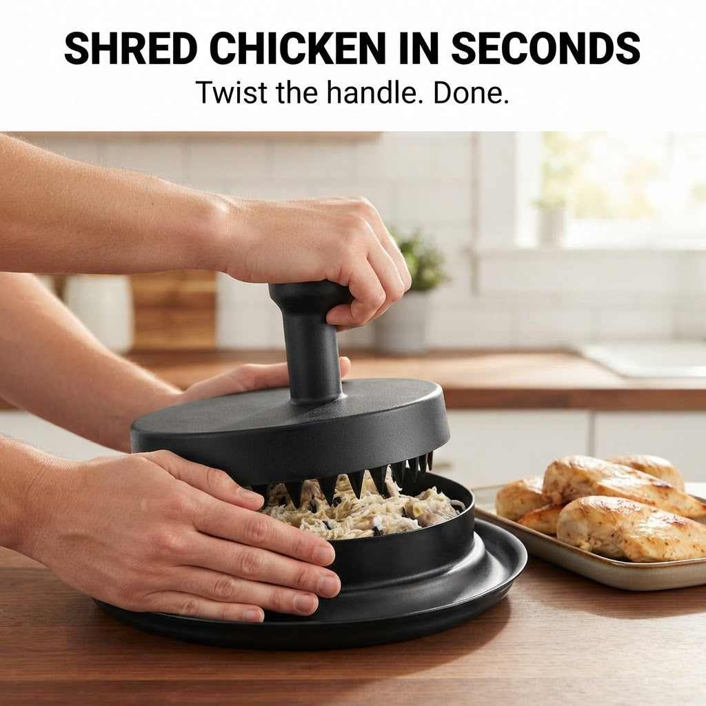 Meat Shredder Bowl - Shred chicken in seconds