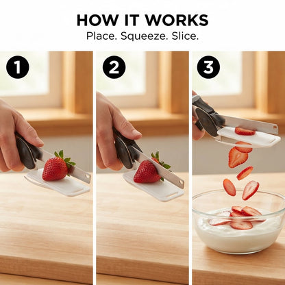 2-in-1 Knife & Cutting Board Shears - How it works