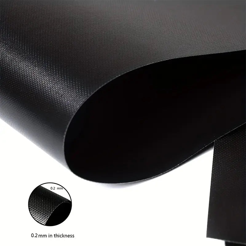 Non-Stick Grill Mat Set with Silicone Tongs