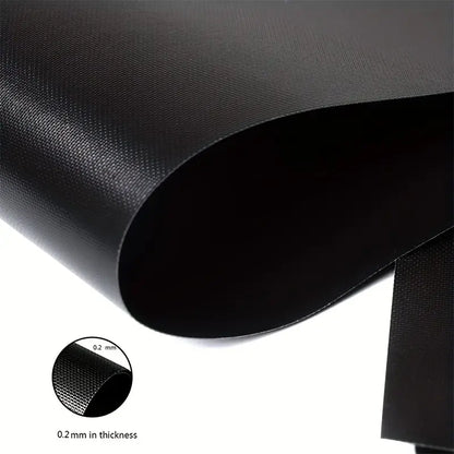 Non-Stick Grill Mat Set with Silicone Tongs
