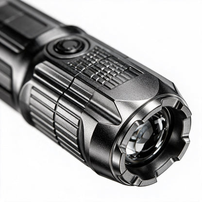Tactical Zoom LED Flashlight - USB Rechargeable